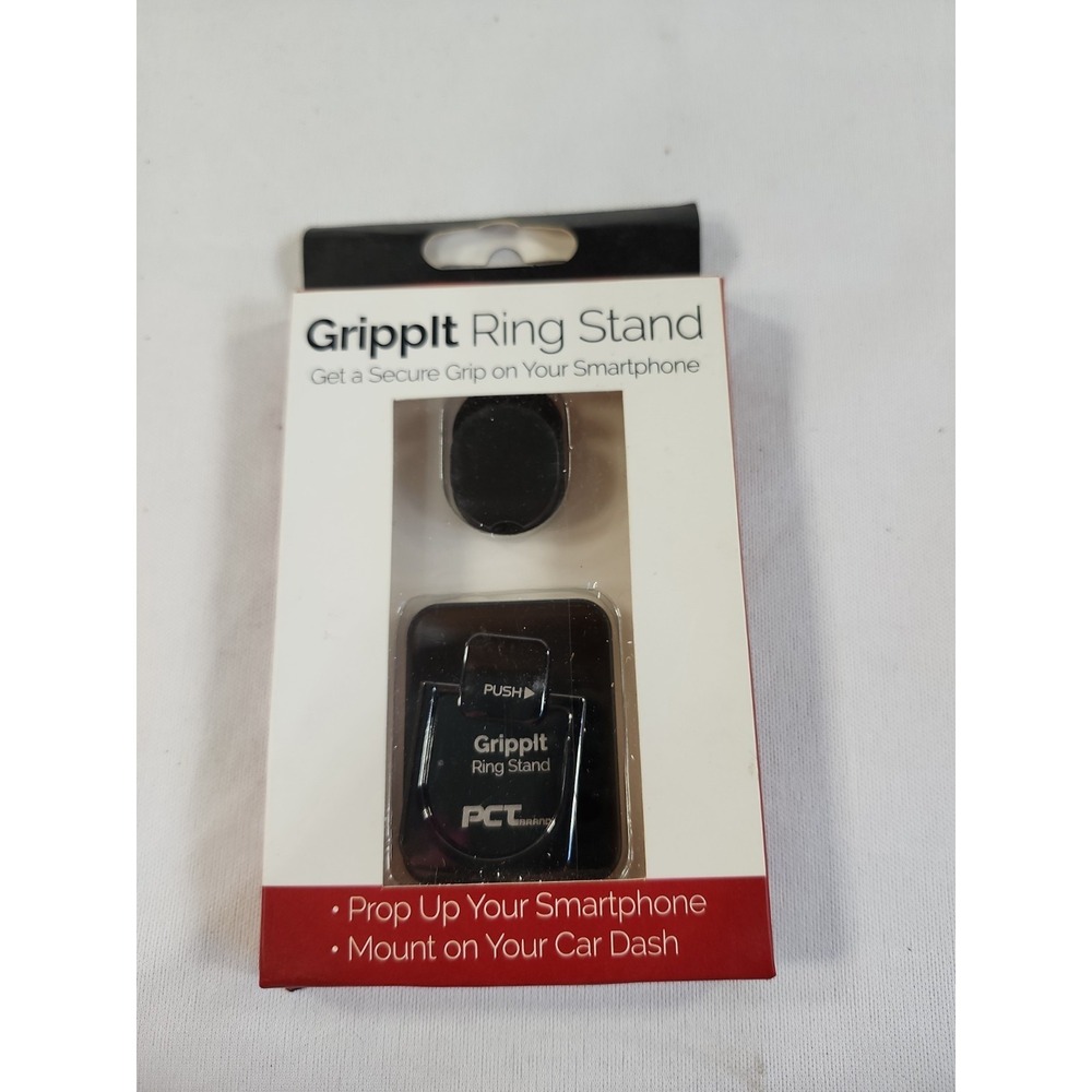 PCT Brand Gripp It Ring Stand Smartphone Car Dash Mount Prop Stand